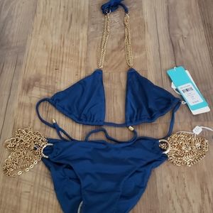 NWT Beach Bunny Ball & Chain Bikini
